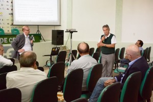 O engenheiro agrônomo, Luis Carlos Oliveira representou a Cesa na reunião