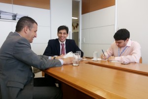 O encontro ocorreu no Departamento de Informações Portuárias, em Brasília - Foto: Divulgação/Cesa